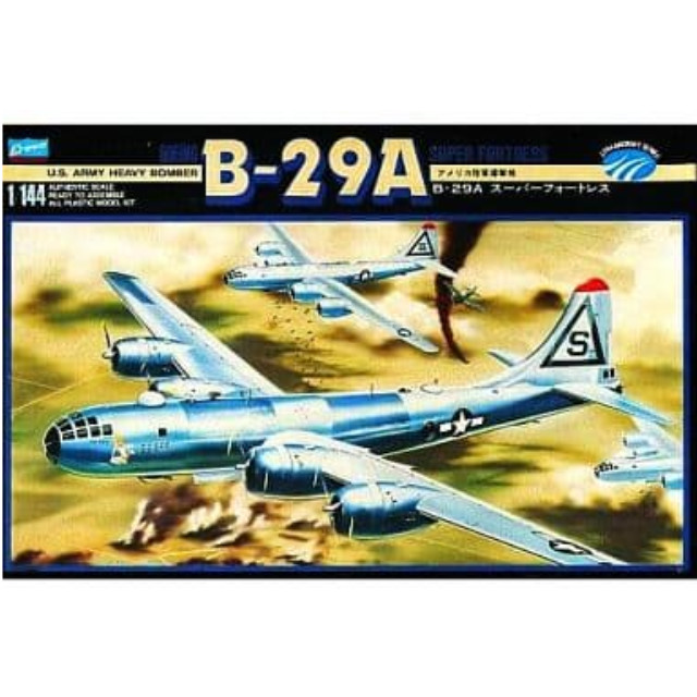 [PTM]1/144 B-29A スーパーフォートレス 「エアクラフトシリーズ B4」 [454] クラウンモデル(Crown) プラモデル