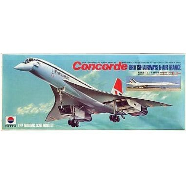 [PTM]1/144 超音速ジェット旅客機 コンコルド [713] 日東科学(NITTO) プラモデル