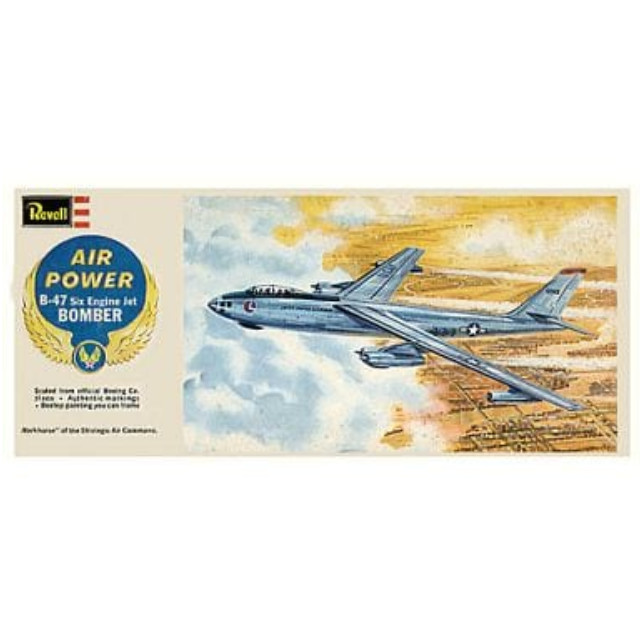 [PTM]1/114 B-47 BOMBER -B-47 ストラトジェット 爆撃機- [H-140] レベル(Revell) プラモデル
