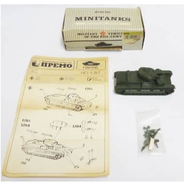 [PTM]1/87 T-28/1935 「MINITANKS HISTORICAL SERIES」 [1203] PREMO プラモデル