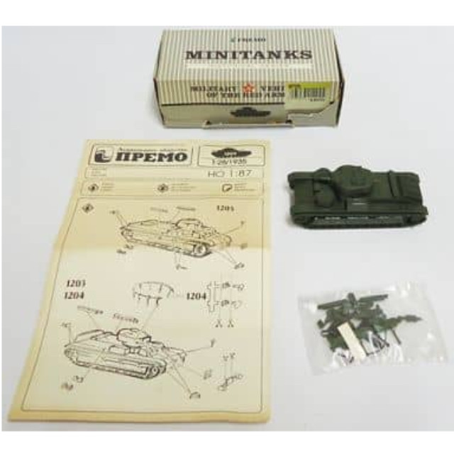 [PTM]1/87 T-28 TU 「MINITANKS HISTORICAL SERIES」 [1204] PREMO プラモデル