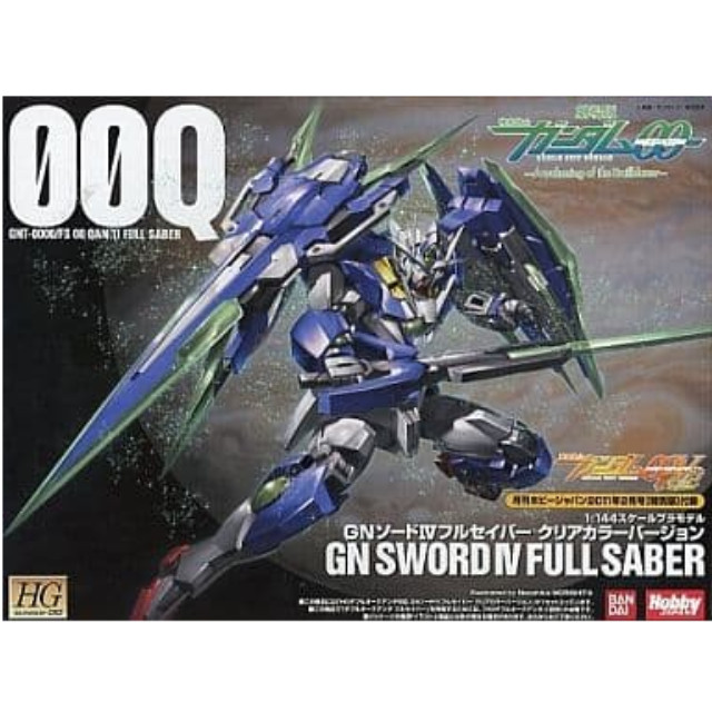 [PTM]1/144 HGダブルオークアンタ対応 GNソードIVフルセイバー クリアカラーバージョン 「劇場版機動戦士ガンダム00」 月刊ホビージャパン2011年2月号特別版付録 バンダイ プラモデル