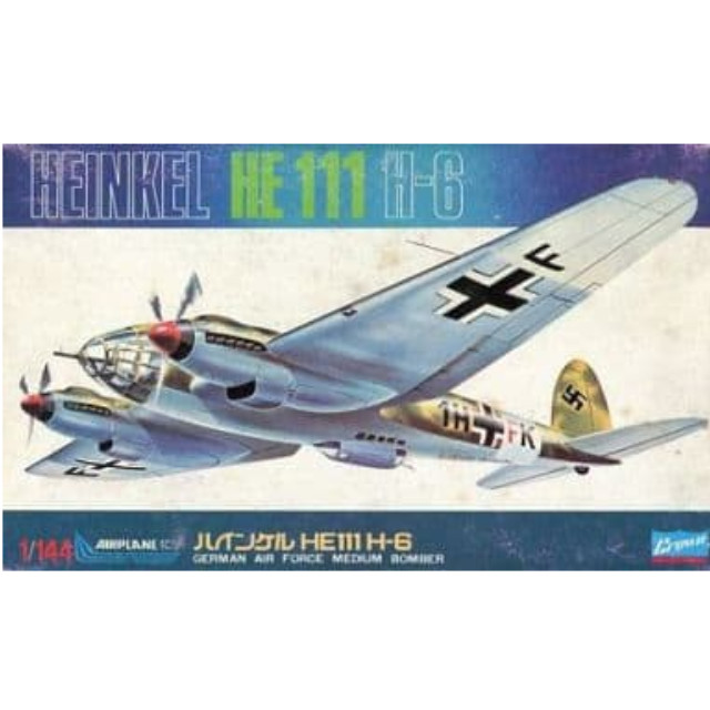[PTM]1/144 ハインケル HE111 H-6 「エアプレーンシリーズ MB-3」 [447] クラウンモデル(Crown) プラモデル