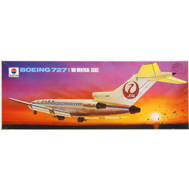 [PTM]1/100 日本航空 ボーイング727 「WORLD PASSENGER AIRPLANE SERIES」 [150] 日東科学(NITTO) プラモデル