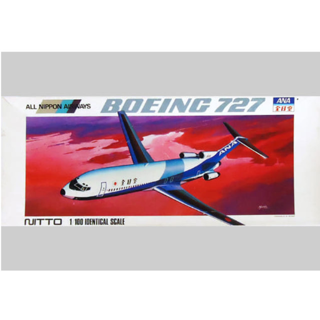 [PTM]1/100 ANA ボーイング727 [14029] 日東科学(NITTO) プラモデル