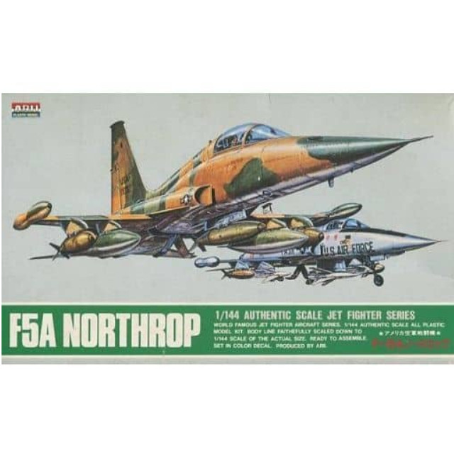 [PTM]1/144 アメリカ空軍戦闘機 F-5Aノースロップ [A392] アリイ プラモデル