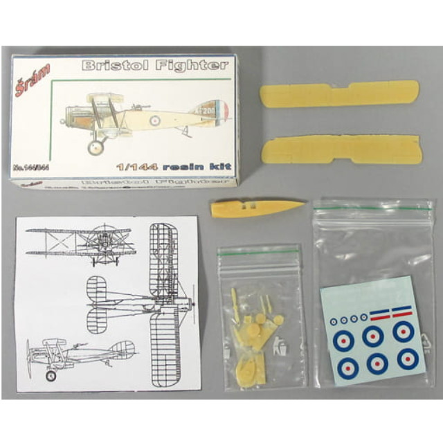 [PTM]1/144 Bristol Fighter レジンキット [144/044] Sram(スラム) プラモデル