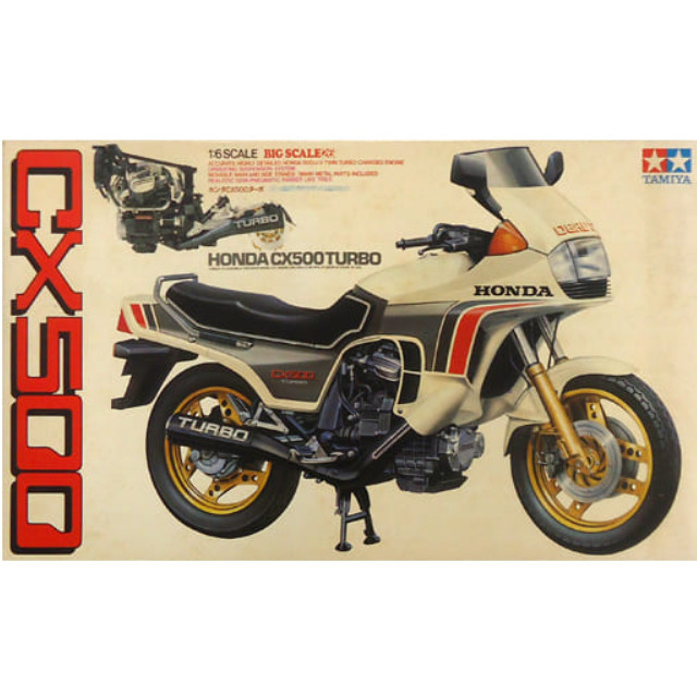 [PTM]1/6 ホンダ CX500 ターボ 「ビッグスケールシリーズ No.26」 ディスプレイモデル [1626] タミヤ プラモデル