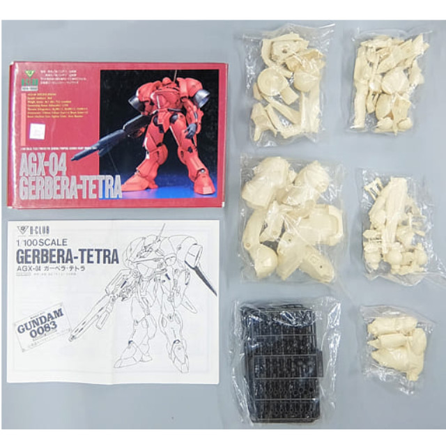 [PTM]1/100 AGX-04 ガーベラ・テトラ 「機動戦士ガンダム0083 STARDUST MEMORY」 レジンキャストキット [1574] B-CLUB(バンダイ) プラモデル