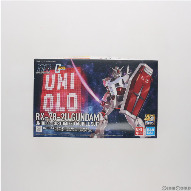 [PTM]1/144 HG RX-78-2U ガンダム ユニクロVer. 「機動戦士ガンダム」 ガンプラ40周年アニバーサリー ユニクロ UTオリジナル限定 ガンプラプレゼント景品 [2516453] BANDAI SPIRITS プラモデル