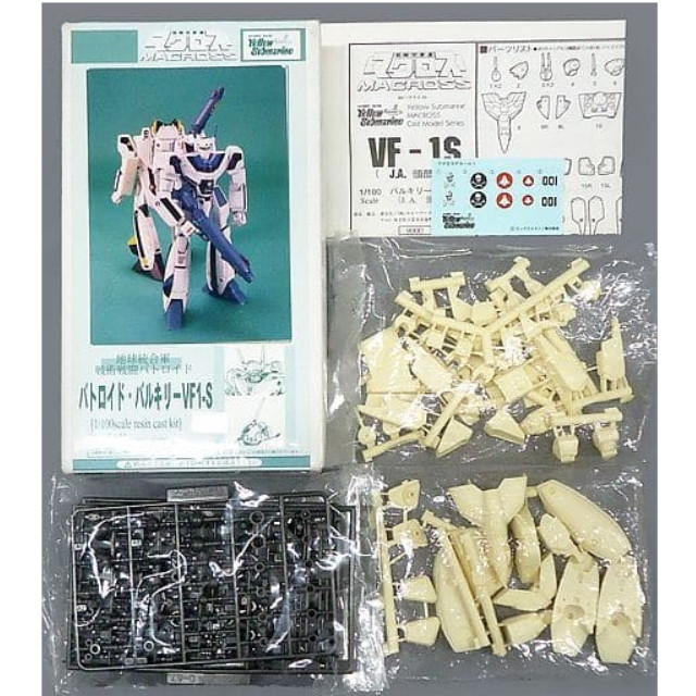 [PTM]1/100 地球統合軍 戦術戦闘バトロイド VF1-S バトロイド・バルキリー J.A.頭部付 レジンキャストキット 「超時空要塞マクロス」 ホビーベースイエローサブマリン プラモデル