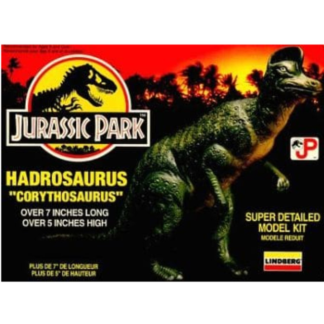 [PTM]1/40 ハドロサウルス コリトサウルス 「ジュラシック・パーク」 [70275] リンドバーグ(LINDBERG) プラモデル