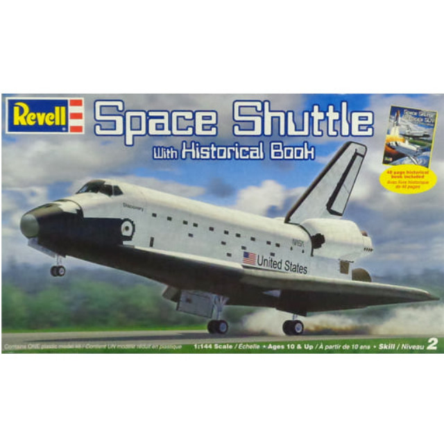 [PTM]1/144 スペースシャトルwithヒストリカルブック [85-6880] レベル(Revell) プラモデル