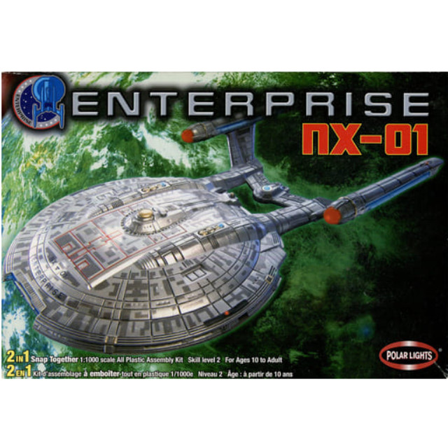 [PTM]1/1000 ENTERPRISE nx-01 「スター・トレック」 [53028] ポーラライツ(POLARLIGHTS) プラモデル