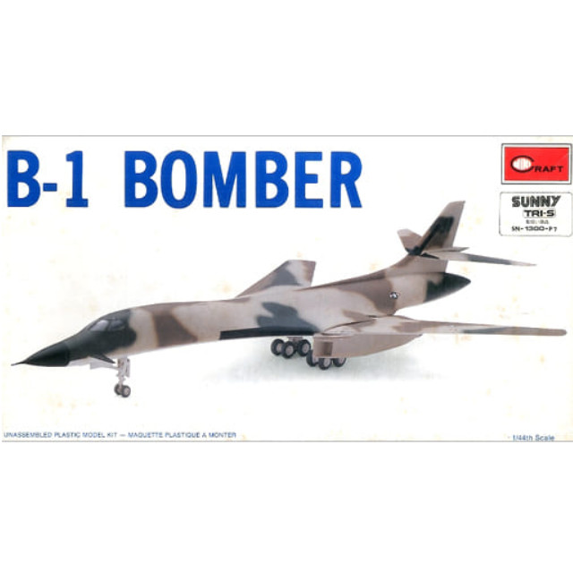 [PTM]1/144 ROCKWELL INTERNATIONAL B-1 BOMBER [1606] サニー/ミニクラフト プラモデル