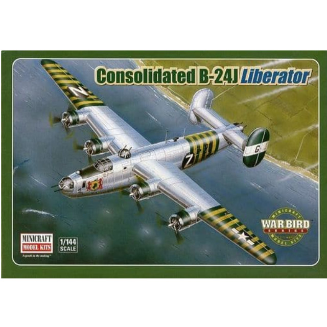 [PTM]1/144 Consolidated B-24J Liberator 「WAR BIRD SERIES」 [14402] ミニクラフト プラモデル