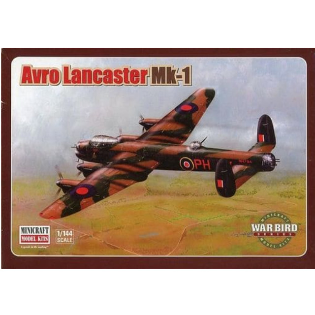 [PTM]1/144 Avro Lancaster Mk-1 「WAR BIRD SERIES」 [14403] ミニクラフト プラモデル