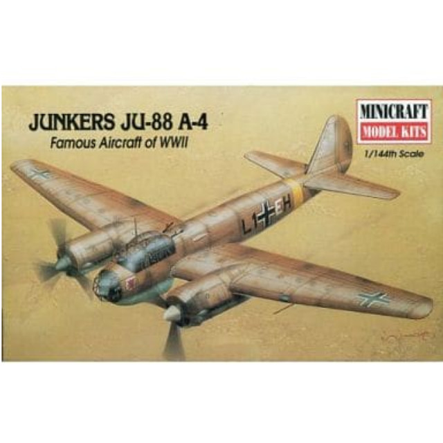 [PTM]1/144 JUNKERS JU-88 A-4 [14407] ミニクラフト プラモデル