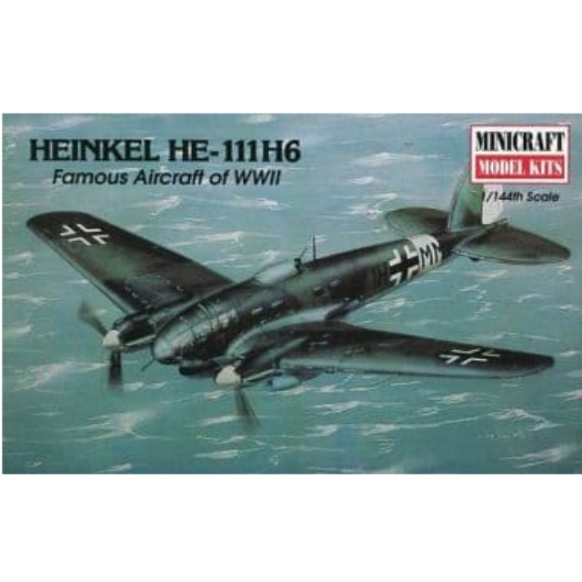 [PTM]1/144 HEINKEL HE-111H6 -ハインケル HE-111H6- [14408] ミニクラフト プラモデル