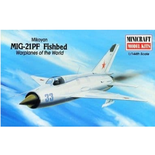 [PTM]1/144 Mikoyan MiG-21PF Fishbed -ミコヤン MiG-21PF フィッシュベッド- [14426] ミニクラフト プラモデル