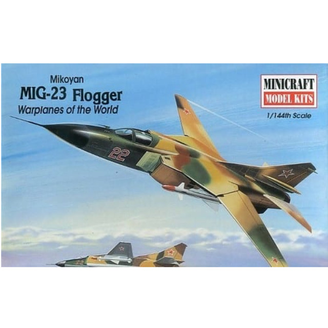 [PTM]1/144 Mikoyan MIG-23 Flogger [14427] ミニクラフト プラモデル