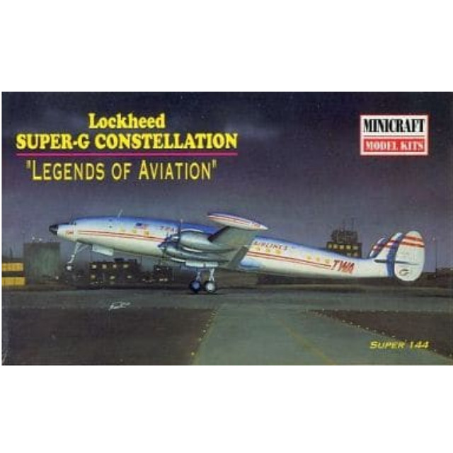 [PTM]1/144 Lockheed SUPER-G CONSTELLATION -ロッキード スーパーG コンステレーション- 「LEGEND OF AVIATION」 [14443] ミニクラフト プラモデル