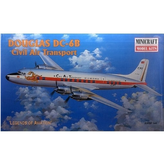 [PTM]1/144 DOUGLAS DC-6B Civil Air Transport [14459] ミニクラフト プラモデル