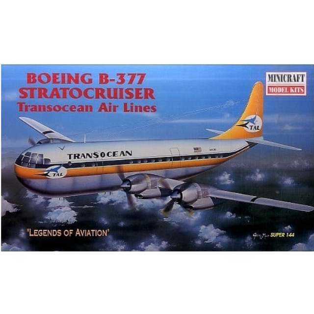 [PTM]1/144 BOEING B-377 STRATOCRUISER Transocean Air Lines LEGENDS OF AVIATION [14466] ミニクラフト プラモデル