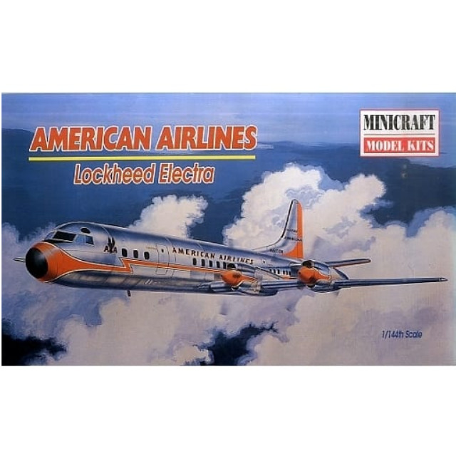 [PTM]1/144 AMERICAN AIRLINES Lockheed Electra [14476] ミニクラフト プラモデル