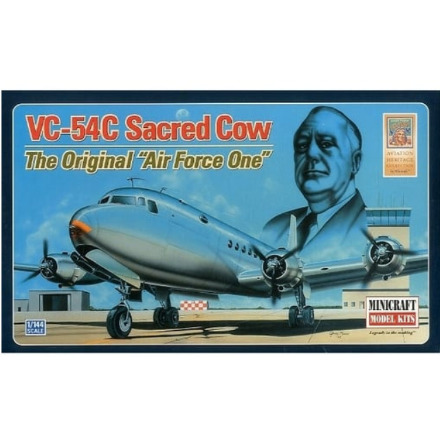 [PTM]1/144 VC-54C Sacred Cow The Original Air Force One [14497] ミニクラフト プラモデル