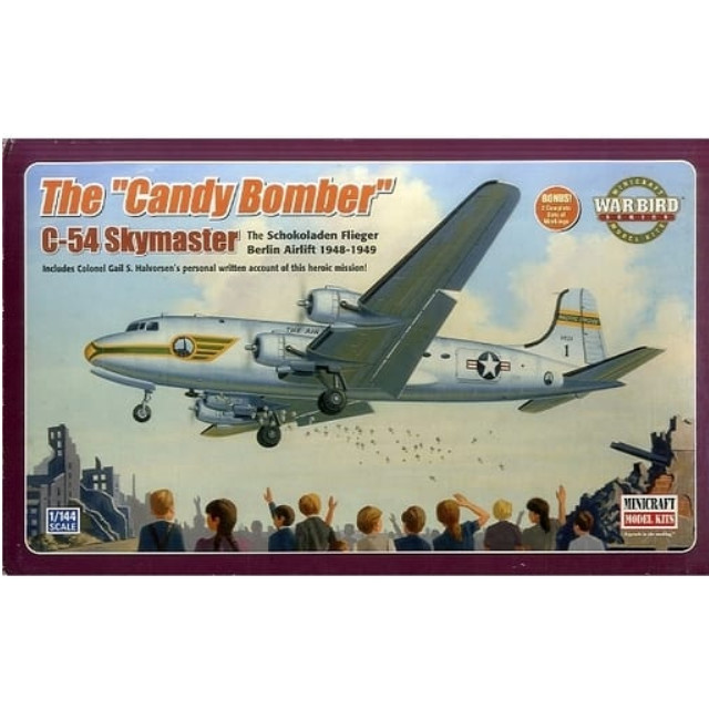 [PTM]1/144 The Candy Bomber C-54 Skymaster 「WAR BIRD SERIES」 [14520] ミニクラフト プラモデル