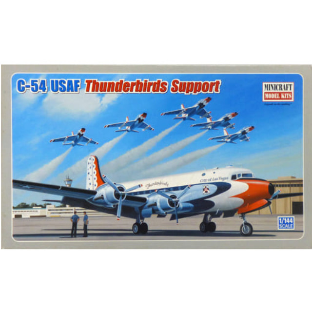 [PTM]1/144 C-54 USAF Thunderbirds Support [14568] ミニクラフト プラモデル