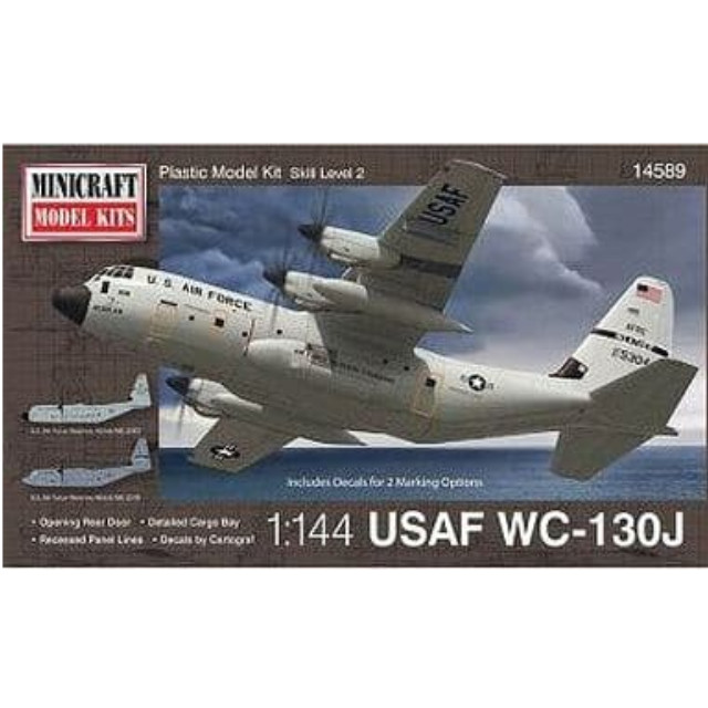 [PTM]1/144 アメリカ空軍 WC-130J ハリケーン・ハンター [MC14589] ミニクラフト プラモデル