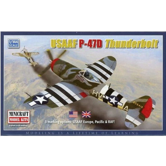 [PTM]1/144 USAAF P-47D Thunderbolt [14596] MINICRAFT プラモデル