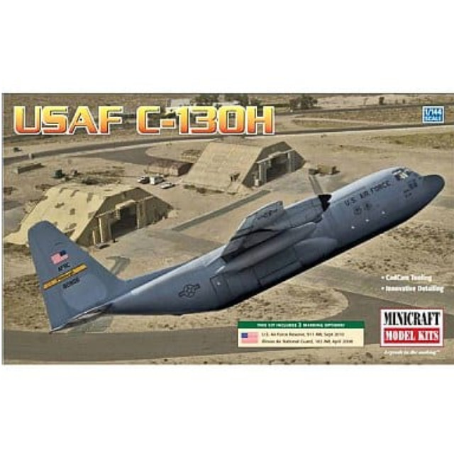 [PTM]1/144 アメリカ空軍 C-130H ハーキュリーズ [MC14649] ミニクラフト プラモデル