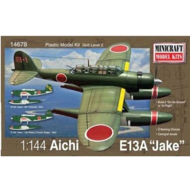 [PTM]1/144 WW.II 日本海軍 愛知 零式水上偵察機 [MC14678] ミニクラフト プラモデル