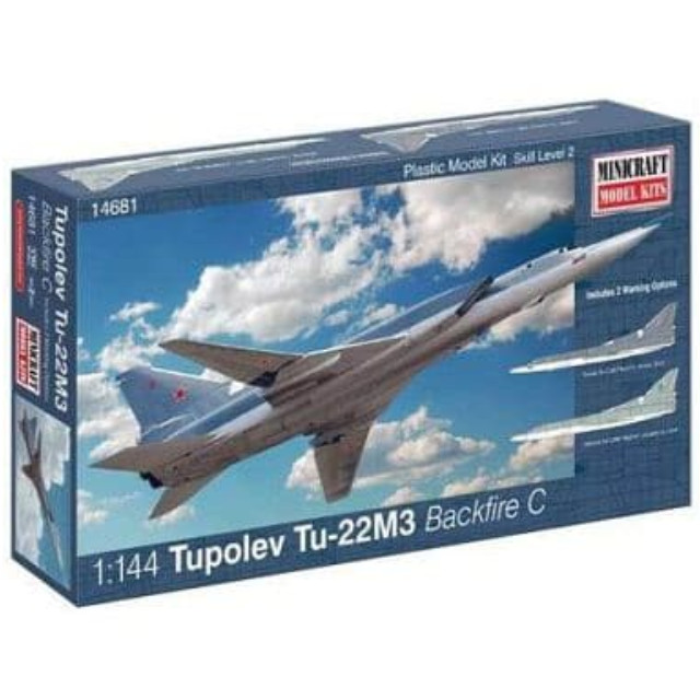 [PTM]1/144 ツポレフ TU-22M3 バックファイアC [MC14681] ミニクラフト プラモデル