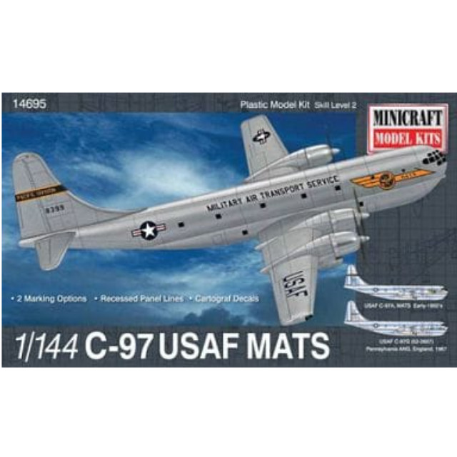 [PTM]1/144 C-97 アメリカ空軍 MATS [MC14695] ミニクラフト プラモデル