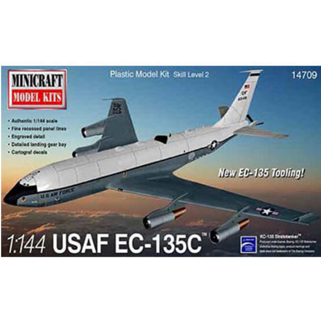 [PTM]1/144 アメリカ空軍 EC-135C 空中指揮機 [MC14709] ミニクラフト プラモデル
