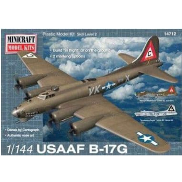 [PTM]1/144 アメリカ陸軍航空軍 B-17G [MC14712] サイバーホビー プラモデル