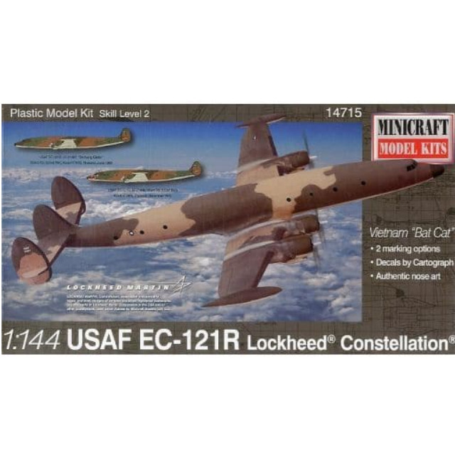 [PTM]1/144 アメリカ空軍 EC-121R ロッキード・コンステレーション [MC14715] ミニクラフト プラモデル