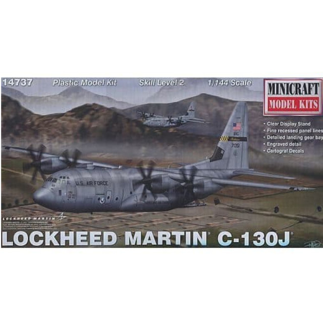[PTM]1/144 アメリカ空軍 C-130J スーパーハーキュリーズ [MC14737] ミニクラフト プラモデル