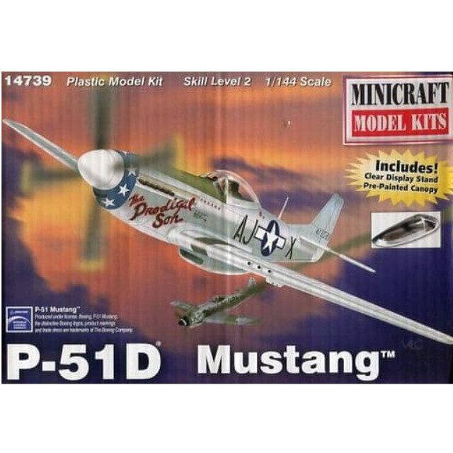 [PTM]1/144 WW.II アメリカ陸軍 P-51D マスタング The Prodigal Son [MC14739] ミニクラフト プラモデル