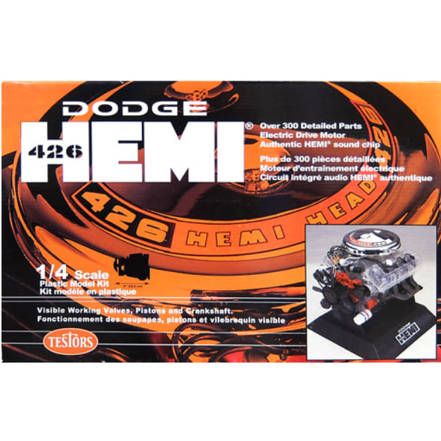 [PTM]1/4 DODGE 426 HEMI [452] TESTORS(テスター) プラモデル
