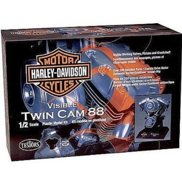 [PTM]1/2 HARLEY-DAVIDSON TWIN CAM 88 -ハーレイダビッドソン ツインカム88- [460] TESTORS(テスター) プラモデル