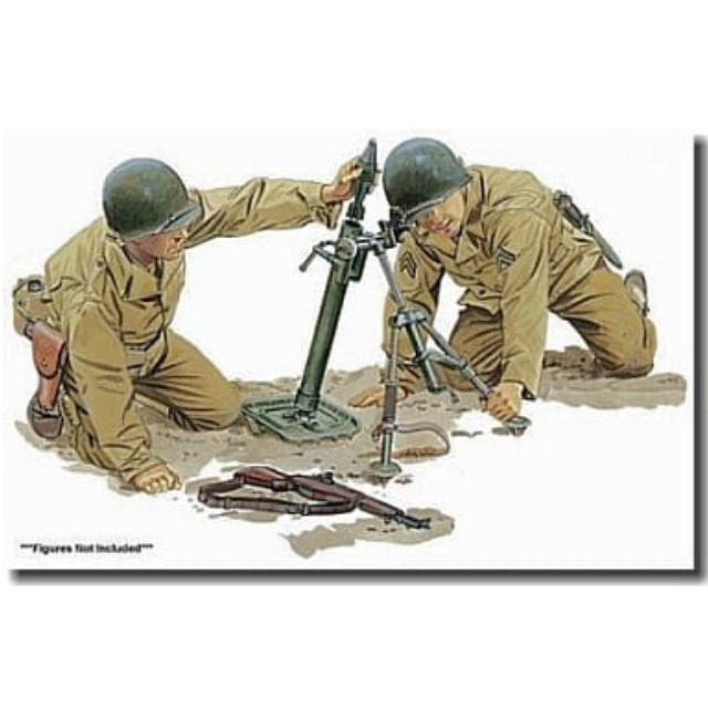 [PTM]1/6 アメリカ軍 M2 60mm 迫撃砲&M1 ガーランド 「1/6キットシリーズ」 [CH75024] サイバーホビー プラモデル