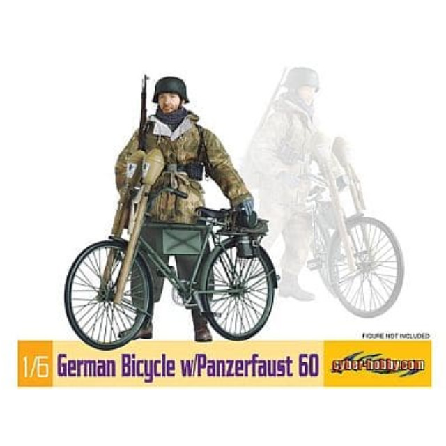 [PTM]1/6 WW.II ドイツ軍 自転車&パンツァーファウスト60 [CH75031] サイバーホビー プラモデル