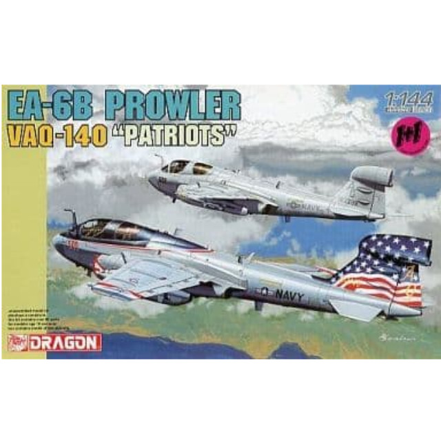 [PTM]1/144 EA-6B プラウラー VAQ-140 パトリオッツ 2機セット 「WARBIRDシリーズ」 [4589] ドラゴン(DRAGON) プラモデル