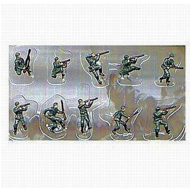 [PTM]1/144 WW.II ドイツ軍歩兵フィギュア 10体セット [PH851] ペガサスホビー