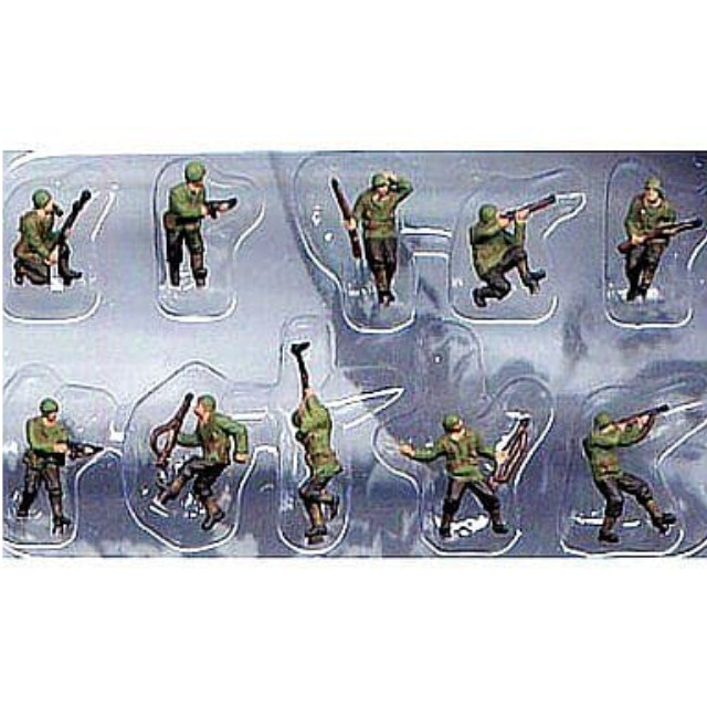 [PTM]1/144 WW.II アメリカ軍歩兵フィギュア 10体セット [PH852] ペガサスホビー